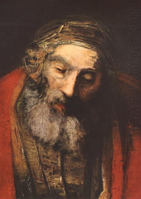REMBRANDT Harmenszoon van Rijn The Return of the Prodigal Son (detail) china oil painting image